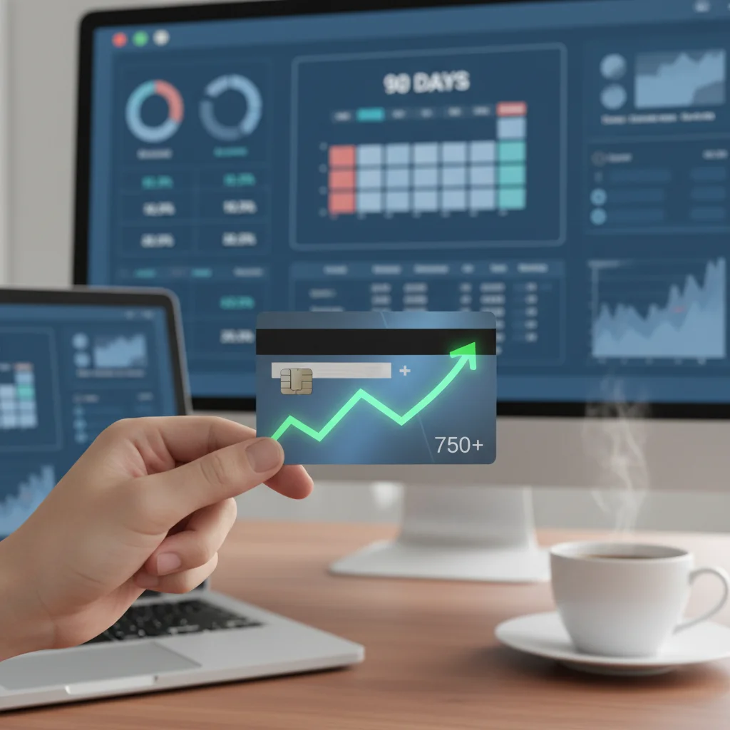 Credit Score Improvement 2026: 90-Day Plan for 50+ Point Increase