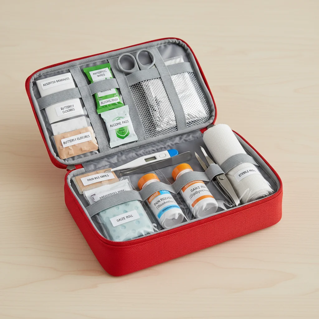 Comprehensive first aid kit for emergency preparedness