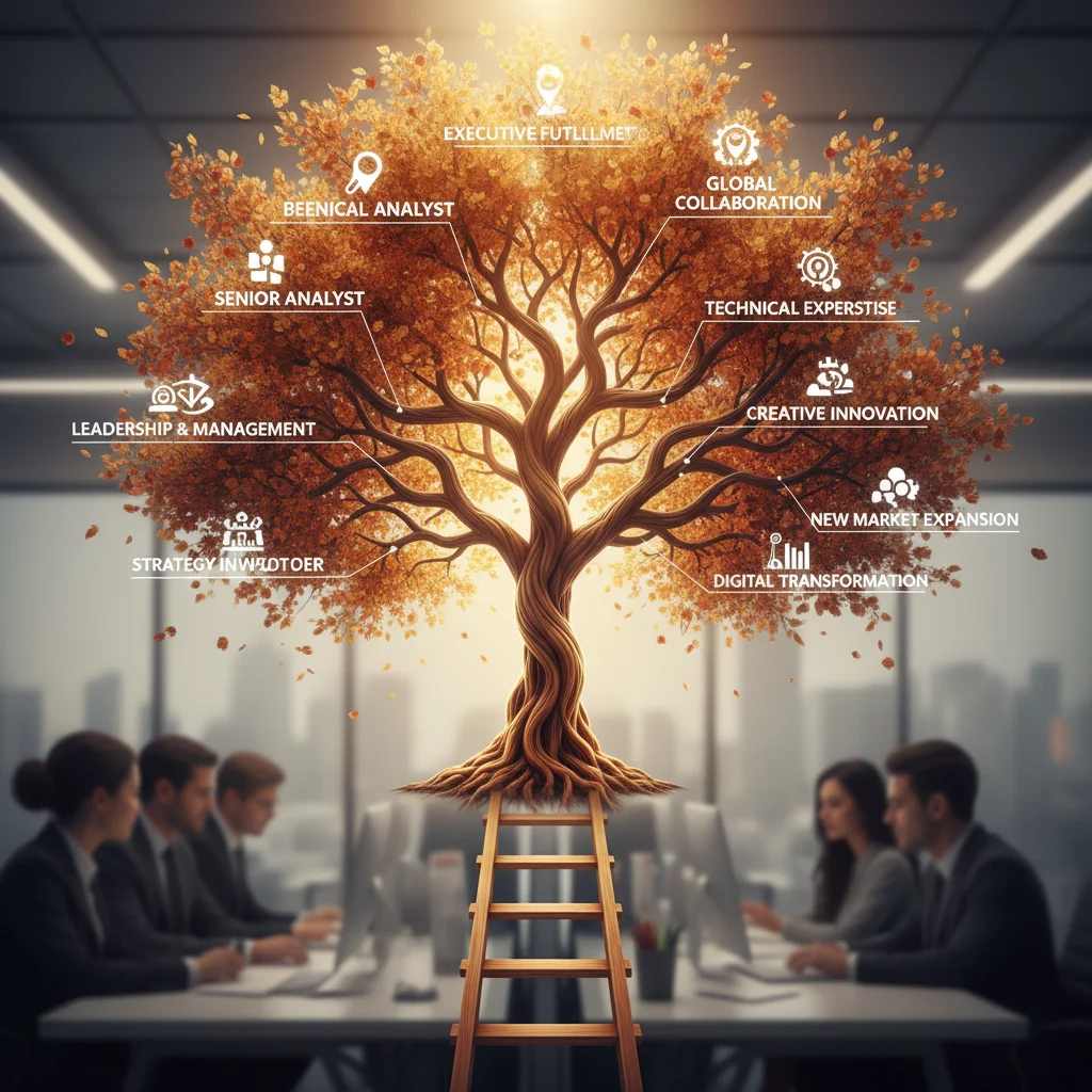 Employee growth and career development through upskilling initiatives.