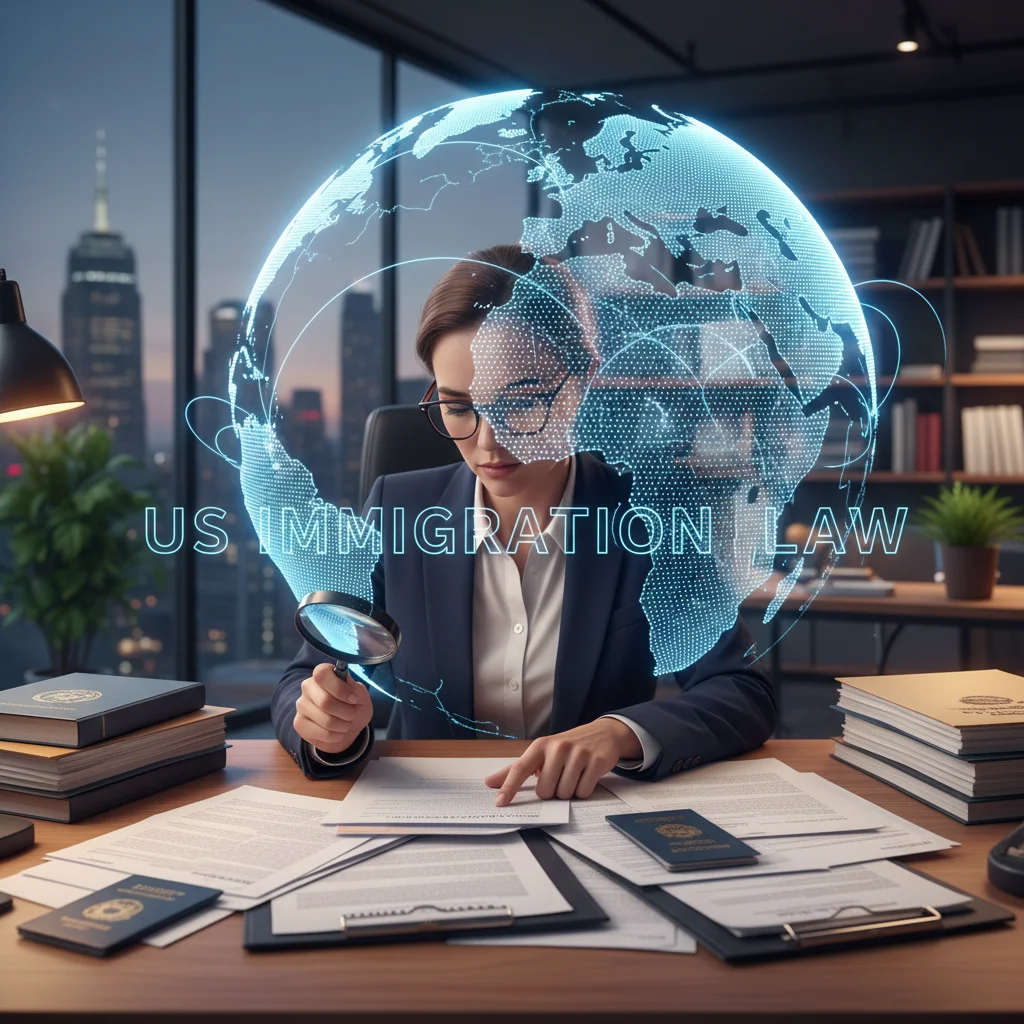 Immigration lawyer analyzing global policy documents for 2026 changes