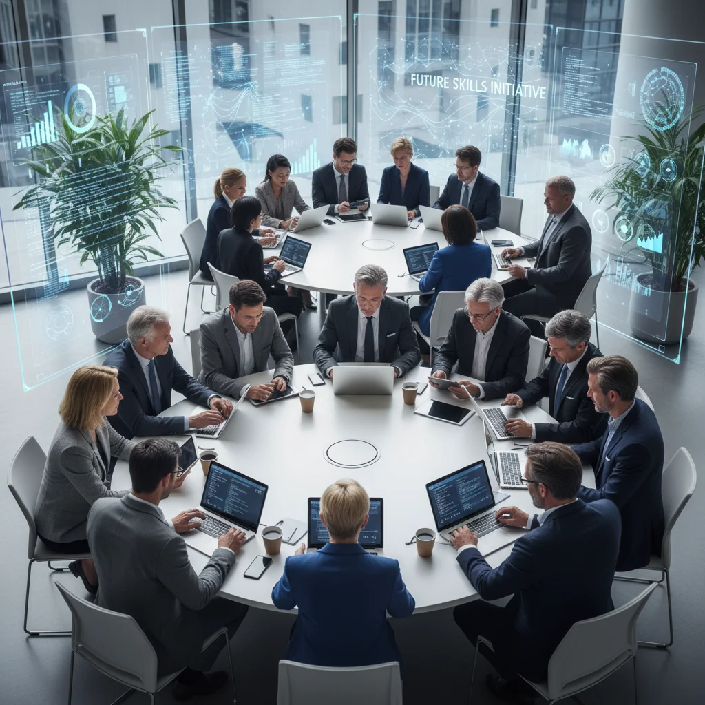 Reskilling for the Future: US Workers Adapting to New Industry Demands by 2026
