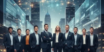 Professionals successfully transitioning careers in the US, looking forward to 2026 opportunities