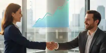Professional shaking hands after successful salary negotiation, symbolizing increased compensation.