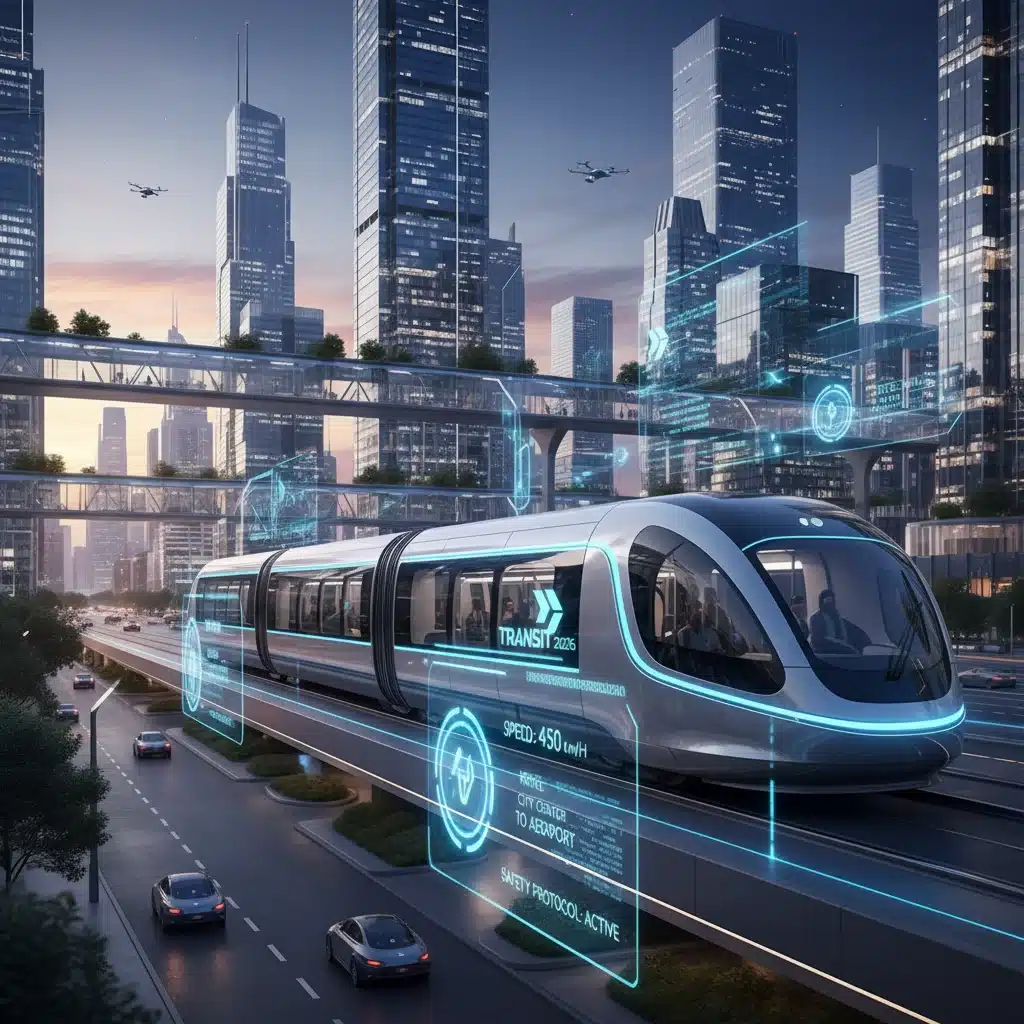 Public Transit Innovations 2026: Enhancing Safety & Efficiency in US